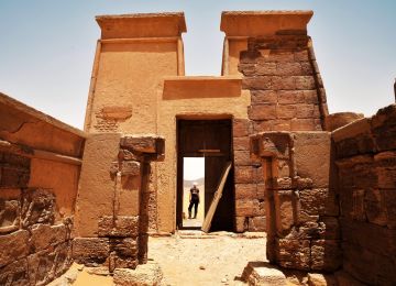 On her bike: Through Sudan and Ethiopia