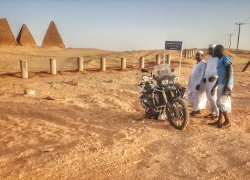 On her bike: Through Sudan and Ethiopia