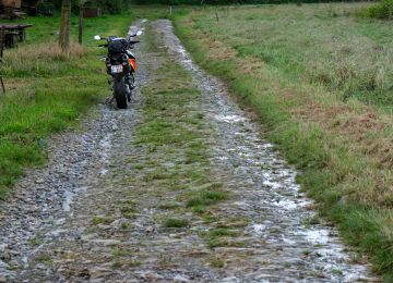 A slippery adventurous road.