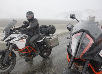 And then, there was snow. Near the Tajik-Chinese border.