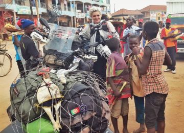 ON HER BIKE: THROUGH UGANDA AND RWANDA