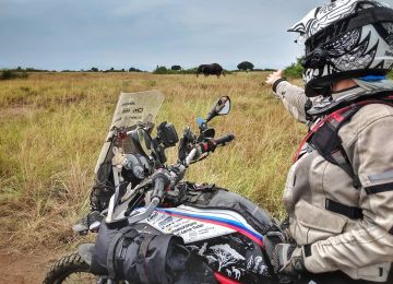 ON HER BIKE: THROUGH UGANDA AND RWANDA