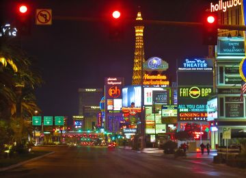 Las Vegas Loop Eastbound 1622 miles/ 2610 km.