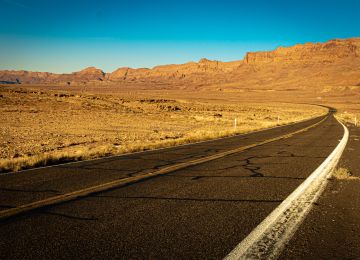 Las Vegas Loop Eastbound 1622 miles/ 2610 km.
