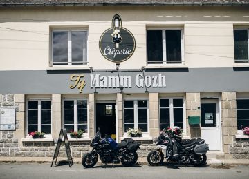 A pit stop to enjoy the famous pancakes!