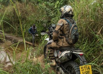 Off the main roads, foot tracks weave a web that connect rural villages.