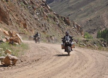 On the southern route of the Pamir Highway.