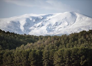 Sierra Nevada full of snow! 