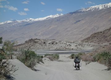 Southern route of the Pamir Highway, Tajikistan.