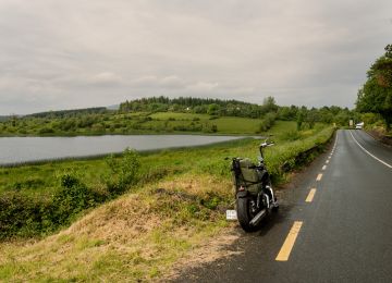 Close  to Slieve Russell Hotel Golf & Country Club, more and more lakes present themselves in the scenery. Sometimes, you just have to stop and take in the view.