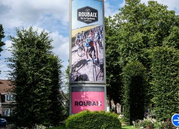 The cobblestones of Paris-Roubaix