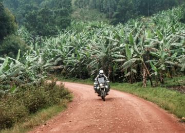 ON HER BIKE: THROUGH UGANDA AND RWANDA