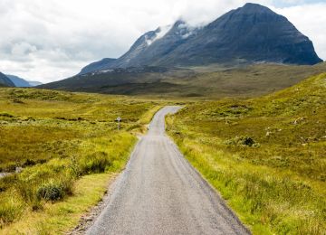 A896, Strathcarron to Kinlochewe  (55 km)