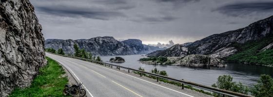 Road to Preikestolen