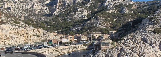 La corniche et les Goudes.