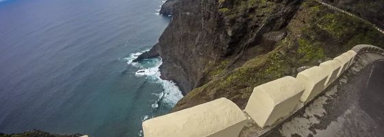 TF-445 Punta de Teno - The most dangerous road of Tenerife!